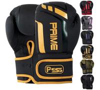 PSS PU Matt Leather Kids Boxing Gloves 4oz, 6oz, 8oz Punching bag MMA Muay Thai for Fighting, Aggressive & Kickboxing junior Sparring junior Training Gloves 1025 (1025 Golden, 8 oz)