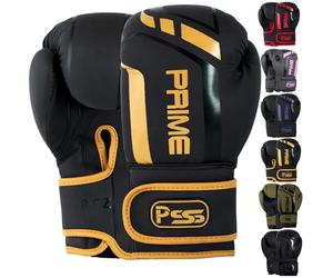 PSS PU Matt Leather Kids Boxing Gloves 4oz, 6oz, 8oz Punching bag MMA Muay Thai for Fighting, Aggressive & Kickboxing junior Sparring junior Training Gloves 1025 (1025 Golden, 8 oz)