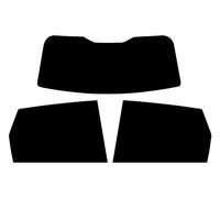 PSSC Pre Cut Rear Car Window Films for Fiat Punto Evo 5 Door Hatch 2009 to 2016 35% Medium Tint