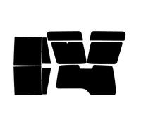 PSSC Pre Cut Rear Car Window Films for Land Rover Discovery 1998 to 2004 20% Dark Tint