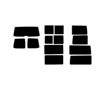 PSSC Pre Cut Rear Car Window Films for VW Transporter T5 2004 to 2007 35% Medium Tint