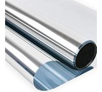 PSSC Window Film External Mirror Silver One Way Reflective Tint Sticky Back Plastic 76cm x 2m