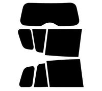 PSSC Window Film Pre Cut Car Auto Front No Tint Rear 5% Kit Compatible with Ford Fusion Hatchback 2002-2012