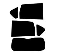 PSSC Window Film Pre Cut Rear Car Auto Tint 35% Medium Compatible with Nissan Note 2008-2012