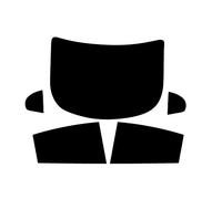 PSSC Window Film Pre Cut Rear Car Auto Tint Compatible with Jaguar XF 2008-2015