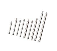 Pssopp 10 Sizes Watch Link Pins, Metal Watch Band Pins Replacement Kit with Storage Box, Assorted Repair Screws for Band Strap Link Repair, Watchmakers and Daily Use (50pcs)