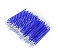 Pssopp 100pcs Fabric Marker Pen Refill Heat Erasable Fabric Marking Pens Auto-Vanishing Pen for Tailors Sewing and Quilting Dressmaking