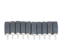 Pssopp 10pcs Aquarium Air Stone Bubble Diffuser Air Stone Disc with Fine Bubbles for Fish Tank Oxygen Pump Hydroponics Pond Aeration