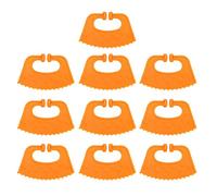 Pssopp 10Pcs Calf Weaner Plastic Cattle Cow Weaning Spiked Ring Cow Nose Thorn Weaning Anti-Sucking Nose Clip with Thorn