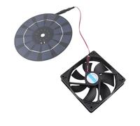 Pssopp 10W Solar Driven Exhaust Fan for RV Greenhouse Energy Energy Saving Material Material Abdominal Muscles