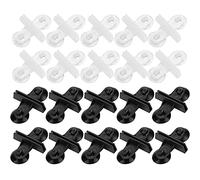Pssopp 20 Pcs Divider Aquarium Suction Cup Silica Gel Sucker Holders For Fish Tanks Glass Cover Separating Divider Support Clip Bracket