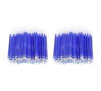 Pssopp 200pcs Heat Erasable Fabric Marker Pens Auto Vanishing Refills for Tailors Sewing Quilting Dressmaking