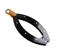 Pssopp 22 Inch Log Lifting Tongs, Grab Hooks Load Bearing Grapple Timber Claw Logging Skidding Tongs for Dragging and Lifting Logs 22 Inch, 3000lb Strong Logging Tools