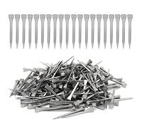 Pssopp 250pcs E5 Steel Horseshoe Nails Horseshoe Fasteners Tacks with High Tensile Strength Rigidity for Professional Horse Hoof Shoeing
