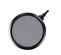 Pssopp 2pcs Aquarium Air Stone Disc Bubble Diffuser Release Tool Bubble Plate Aerator with Round Plate Design for Fish Tanks Ponds Buckets