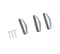 Pssopp 3 Jaw Cylinder Hone Stone 3 Piece 4 Inch Metal and Grinding Stone Replacement Set Adjustable Engine Cylinder Honing Tool for Engine Repair and Maintenance (1-1/8 inch)