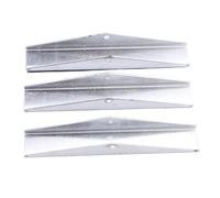 Pssopp 3 Jaw Engine Cylinder Hone Set 4 Inch Replacement Stones 220 Grit Engine Cylinder Hone Tool Replacement Kit with 3-Piece Long Stones for Tool