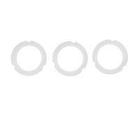 Pssopp 3Pcs 58mm Coffee Machine Silicone Seal Rings, Grouphead Sealing Gasket Replacement Part for Donlim DL KF5700 7499