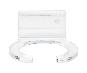 Pssopp 4in/7in Pre-Filter Sock Holder for Aquarium Sump Systems - Acrylic Pre Sump Filter Mount Bracket with Felt Filter Bags for Reef Fish Tanks