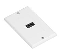 Pssopp 4K HighSpeed Passthrough HighResolution Multimedia Interface Wall Plate, Easy Installation, Coupler Connectors, Wide Application