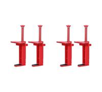Pssopp 4Pcs Brick Line Runner Brick Liner Clamps Wire Drawer Bricklaying Tool Fixer for Building Construction Brickwork Wire Puller