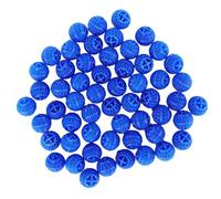 Pssopp 500ml Bio Filter Balls, Aquarium Filtering Material Biologic Filter Media Balls, Great for Freshwater and Saltwater Tanks, Packaged in Mesh Bag for Cleaning, Safe and Reusable,