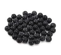 Pssopp 50Pcs Bio Porous Filter Biochemical Ball Filter Media Water Filter Material with Cotton for Fish Tank Pond Aquarium Waterfall Fountain(36mm)