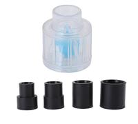 Pssopp ABS Silicone Power Head Fish Aquarium Circulation Pump,Aquarium Wave Maker Circulation Pump with 4pcs Adaptor Sleeve for Your Aquarium