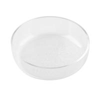 Pssopp Acrylic Aquarium Shrimp Feeding Dish Bowl Fish Tank Transparent Food Container Feeder Tray Smaller Reptile Worms Pets Feeder Dish