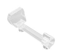 Pssopp Acrylic Clear Shrimp Feeding Tube, High Transparency, Suction Cup Function, Adjustable Control Gate for Aquarium Fish Tank (F-21)