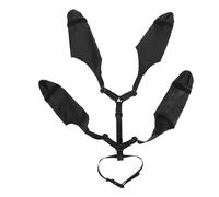 Pssopp Adjustable Dog Suspender Boots Comfortable Protectors All Seasons Outdoor Running (S)