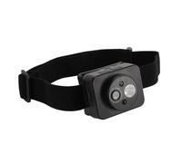 Pssopp Adjustable LED Headlamp Camera H.264 Video Decoding Technology Handsfree Video Camcorder for Running Fishing Hunting ABS Black