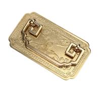 Pssopp Ancient Pullo of The Pullo Drawer for Vintage -Style Bat for Mobile Ottone Inspected for The Doors of The Closet, Suitable and (Brass Color)