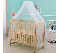 Pssopp Anti-, Clear Visibility, Good Airflow Large Mesh Net, Comfortable Sleep for Baby, Baby Room Decoration, Made of Soft, Breathable Material, 1.6x4.2m, Single Door