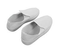 Pssopp Anti Static Work Shoes, Lightweight PVC Canvas Safety Footwear for Food Electronics and Cleanroom Industries (36)