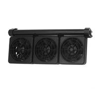 Pssopp Aquarium Adjustable Fish Tank Cooling Fan Heat Dissipation Fans Aquarium ColdWind Cooling System for for Salt Fresh Water Tank(3 Head)