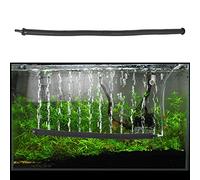 Pssopp Aquarium Air Bubble Bar Plastic Bendable Wall Air Diffuser Fish Tank Air Stone Bubble Release Oxygen Diffuser Bar(45cm)