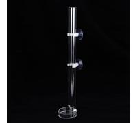Pssopp Aquarium Feeding Tube with Tray, 7.87-15.75 Inch Acrylic Fish