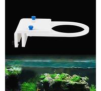 Pssopp Aquarium Filter Sock Holder Acrylic Retractable Filter Bag Mount Bracket Adjustable 20.5 X 12 Cm to 25 X 12 Cm for Fish Tank Sump Overflow Box Filtration