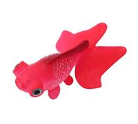 Aquarium Fish Bowl Plastic Swimming Gold Fish Betta Fish Funny Artificial Silicone Small Fish Lifelike Fake Fish Fish Tank Decoration Ornaments(Red Goldfish)