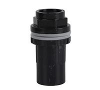 Pssopp Aquarium Fish Tank Water Pipe Joint Connector Leak-Proof Inlet Outlet Pipe Fittings Straight Connector Fish Tank Accessories(25MM)