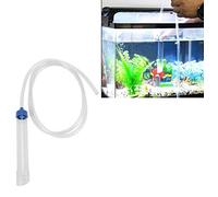 Aquarium Manual Water Changer Gravel Cleaner Water Filter Syphon Tube Fluids Transfer Tool PVC Sand Vacuum Cleaning Pump Fish Tank Cleaning Tool with 59in Long Pipe