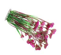 Pssopp Aquarium Plastic Water Plant Decoration, 40cm Artificial Grass for