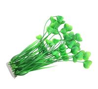 Pssopp Aquarium Plastic Water Plant Decoration, 40cm Artificial Grass for