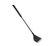 Pssopp Aquarium Scraper, Plastic Handle, 10 Replacement Blades, Long Handle Cleaning Tool for Fish Tank Removal (#1)