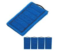 Pssopp Aquarium Tank Carbon Filter Cartridges PVC Plastic Blue Replacement 4pcs for Water Quality Enhancement