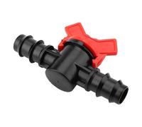 Pssopp Aquarium Water Control Valve Plastic Hose Tube Connector 3 Size Options Adjustable Regulator for Fish Tank Water Changes Tubing Setup and Daily Maintenance (6 points equal diameter regulating