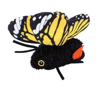 Pssopp Automatic Fluttering Cat Toy, 500mAh Built In Battery | Mimics Prey Movement, Timed Play At Intervals, Burns Excess Energy, For Indoor Kittens Left Alone At Home