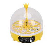 Pssopp Automatic Mini Egg Incubator, Self Contained Lamp and External Water Inlet Hole Design Poultry Eggs Hatching Machine for Chickens Ducks Pigeons