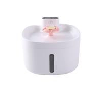 Pssopp Automatic Pet Water Fountain, Water Fountains 2.6L Capacity Three Flowing Modes for Cats Indoor
